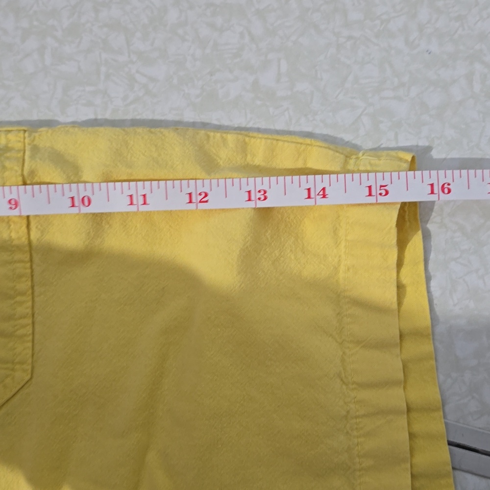 Basic Editions Yellow Shorts Size‎ Small - Picture 8 of 9